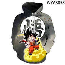 

Spring and Autumn Men's Women's Children's 3D Printing Hooded Pullover Cartoon Anime Hoodie Long Sleeve Sweatshirt Children'sTop