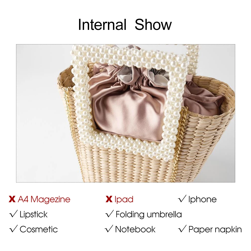 Рисунок 5 - Модные плетеные соломенные сумки для женщин