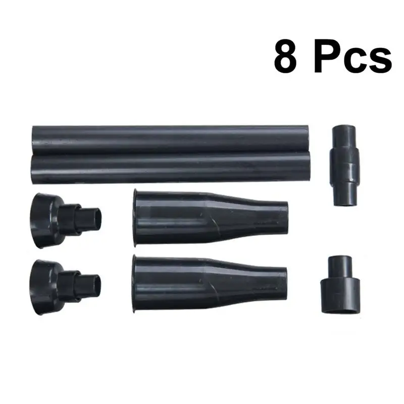 8pcs Fountain Pump Nozzle Set Multifunction Plastic Waterfall Garden Spray Heads for Pool Pond Fountain Submersible Pump