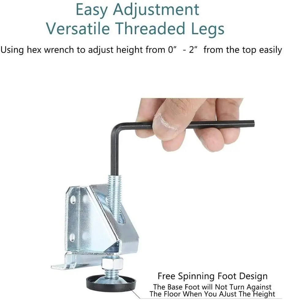 Регулируемая ножка для мебели выравнивающие ножки сверхмощные уровневые