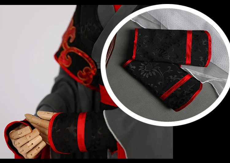 Wei Wuxian/костюм Патриарха илинга для косплея, гроссмейстера демонического культивирования, вечерние костюмы Mo Xuanyu Mo Dao Zu Shi
