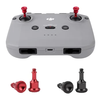 

2 PCS Mavic Air 2 Remote Controller Joystick Cover Aluminum Thumb Rocker Cap Protective Cover Shell For DJI Mavic Air 2 Drone