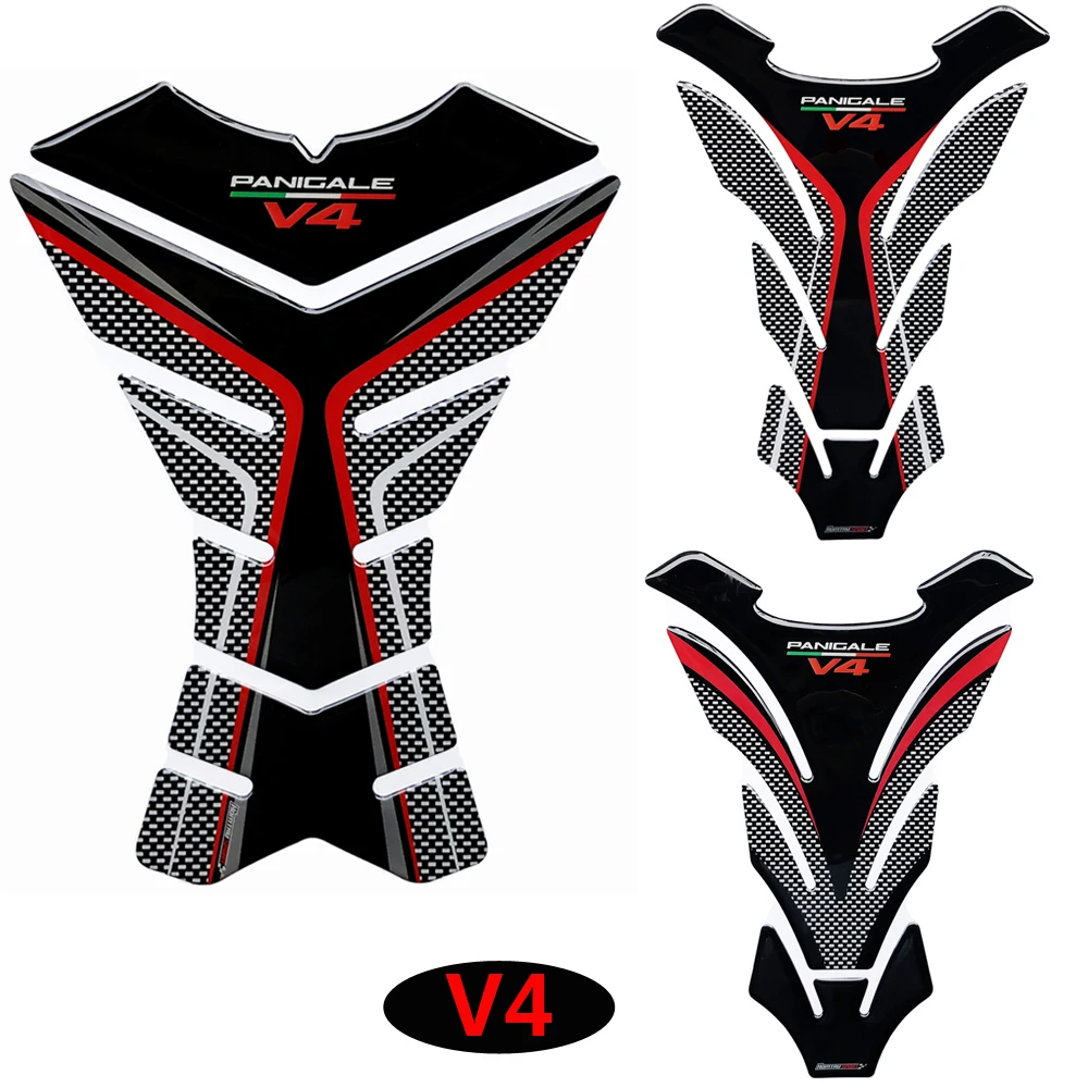 

3D Motorcycle Gas Fuel Oil Tank Pad Protector Sticker Decal case for Ducati Panigale V4 S R Speciale