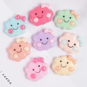 

David accessories 10pcs 3d Resin Horse Cloud Accessories DIY Craft Supplies Decoration Materials Toys Handmade,10Yc10946