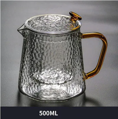 Heat-Resistant Glass Fashion Hot-Selling Teapot Household Teapot Scented Tea Black Tea Kung Fu Tea Set