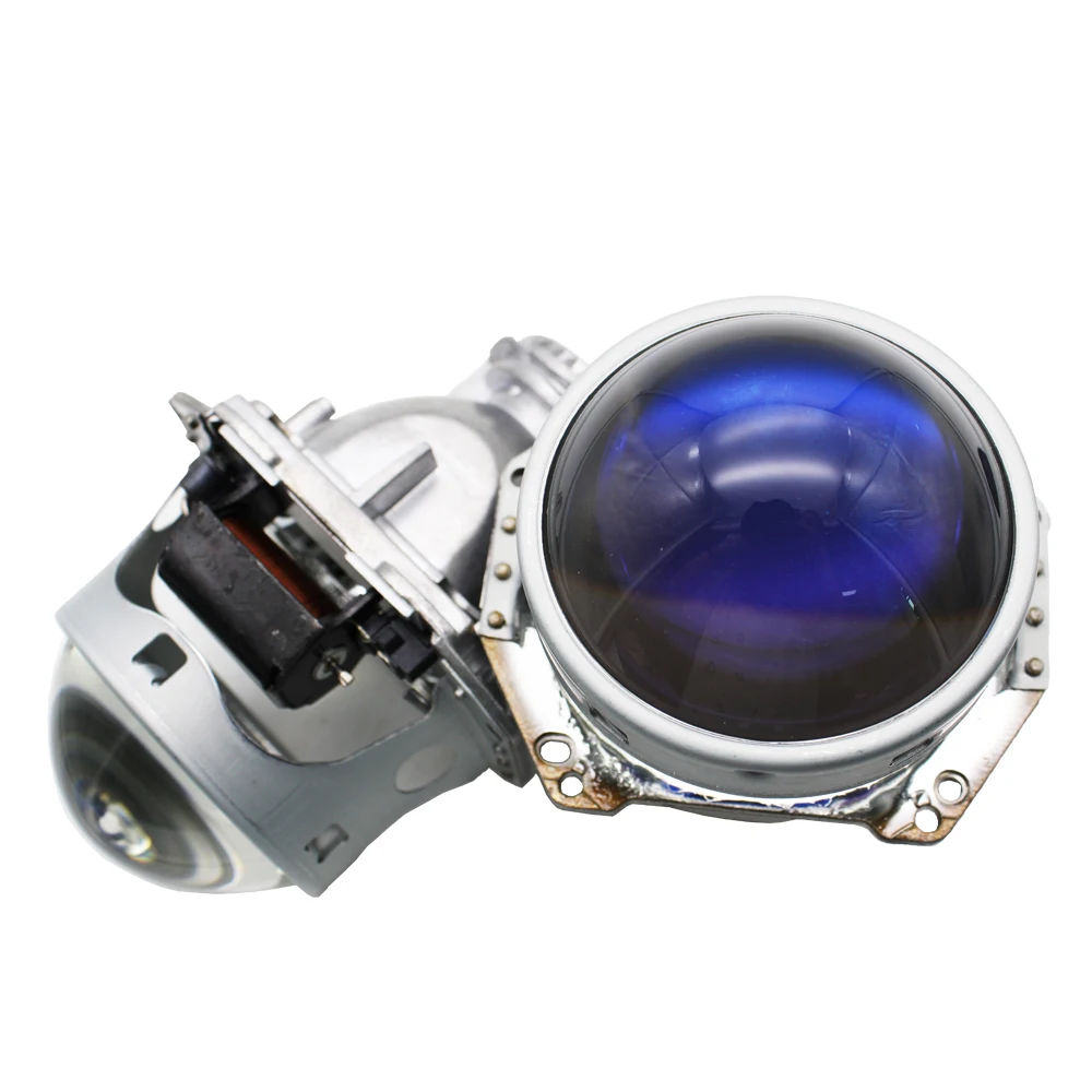 TAOCHIS Hella 3 5 головная лампа Биксеноновая линза проектора синяя пленка автомобильный Стайлинг Алюминий 3,0 дюймов D1S D3S D4S D2S лампы H4 модификация