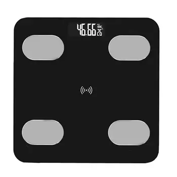 

1Pc Body Weight Scale Durable Precise Portable Accurate Smart Fat Scale Electronic Scale Digital Scale Charging Weighing Scale