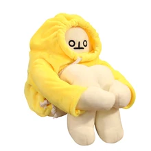 

18-65cm Dolls Yellow Banana Man Plush Toys Korea Popular Appease Dolls Birthday Gifts for Children Baby