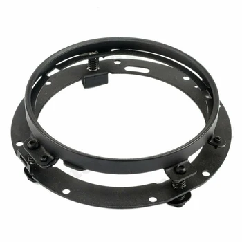 

Cradle Headlight Bracket Holder Parts Exterior Ring Stainless steel Round