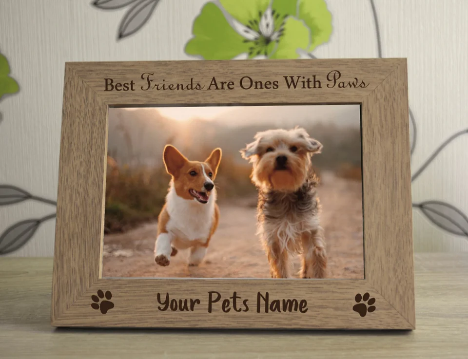 dog dad picture frame