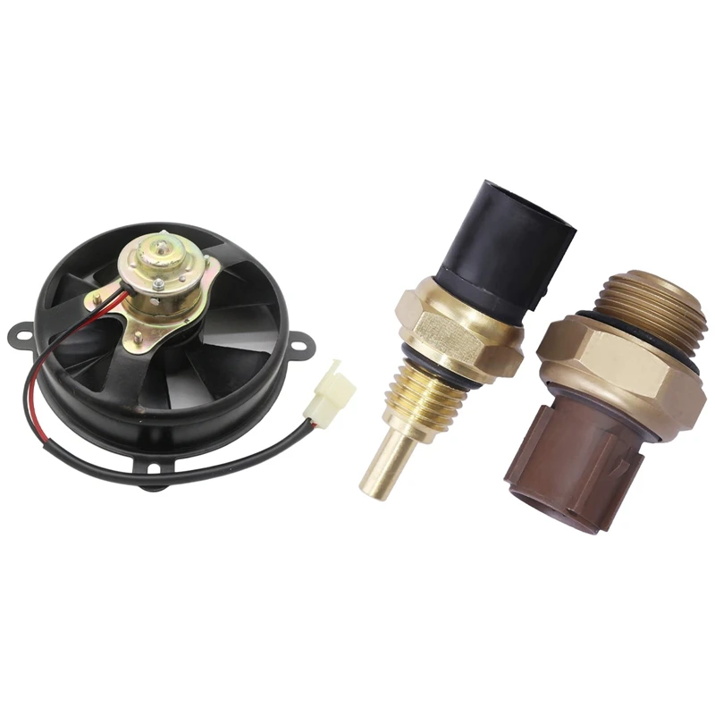 1X 6 Inch Electric Cooling Fan Radiator For Atv Karting 150 &ampamp 2Pcs Coolant Temperature Sensor Switch Honda Cr-V | Автомобили и