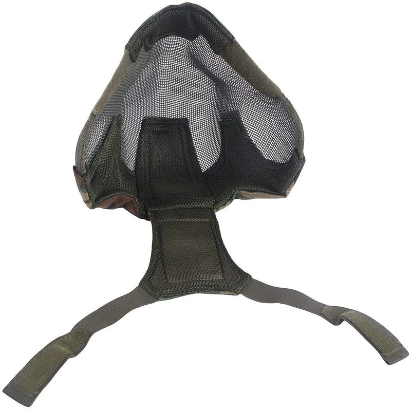 Камуфляжная маска из углеродистой стали для охоты, велоспорта, тактическая защитная маска CS для Хэллоуина, Вечерние Маски для лица