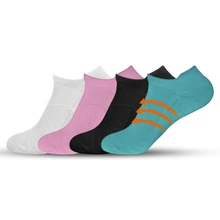 Rib Knitted Arch Compression Support Anti Slip Quality Cushioned Sport Socks Men Women