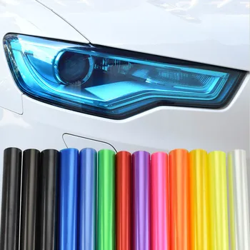 

For Renault Trafic Safrane Megane 2 Duster Car-styling Decals Tint Headlight Taillight Light Smoke Film Sticker Car Accessories