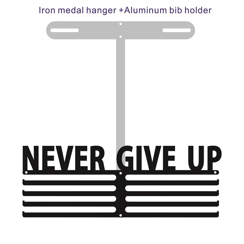 金属 Never Give Up 三层+T