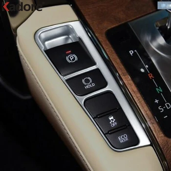 

For Toyota Alphard Vellfire 2016 2017 2018 2019 Hand Brake Handbrake Button Center Console Cover Trim Bezel Car Styling