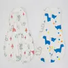 2in1 Multifunctional Sleeping Bag For Newborn 100% Cotton Cute Print Baby Blanket Soft 0-6M Baby Swaddle Sack Aircondition 5