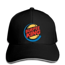 Burpee King бейсбольная кепка Burger King забавная Кроссфит тренировка тренажерный зал печатных бейсбольная кепка для мальчиков snapback шляпа