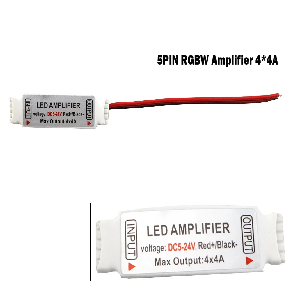 4/5/6 Pin DC5-24V мини Led усилитель контроллер для RGB/RGBW/RGB+ CCT RGBWW RGBCW 5050 3528 прокладки СИД светильник