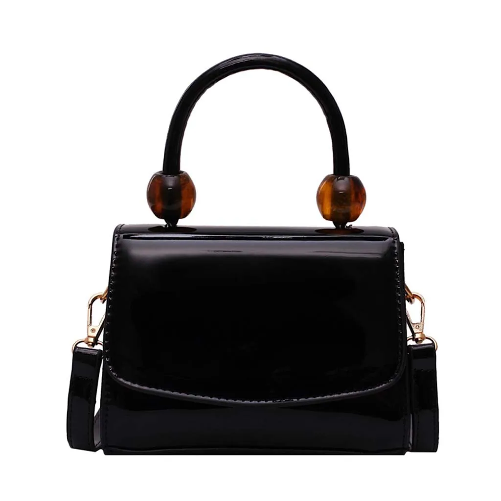 Последняя Корейская стильная мини сумка через плечо для женщин одноцветная простая мини-сумка модная сумка на плечо Маленькая квадратная сумка#35 - Цвет: A