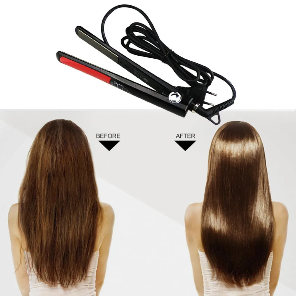 

Electric Splint Straight Hair Device Flexible Board With LED Straighter Ceramic Electric Splint Hot