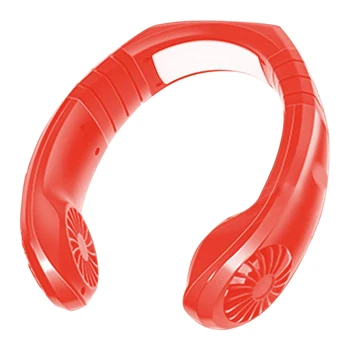 

Portable Air Conditioner Neck Fan Hanging Neck Cooling Fan USB Rechargeable 3-speed Adjustable Small Fans 218X232X60MM WWO66