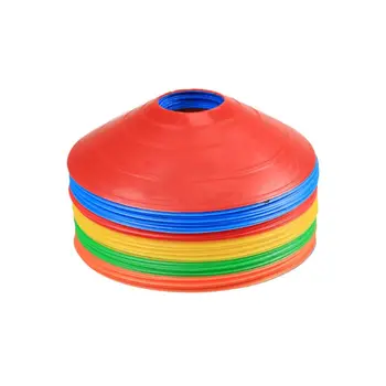 

50Pcs Multi Color Football Training Disc Cones Soccer Field Marking Coaching