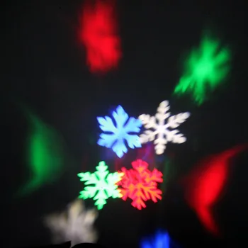 

Christmas Decor Outdoor LED Laser Projector Light Showers Snowflake Static Twinkle IR Remote Landscape Xmas Garden Lamp LAD