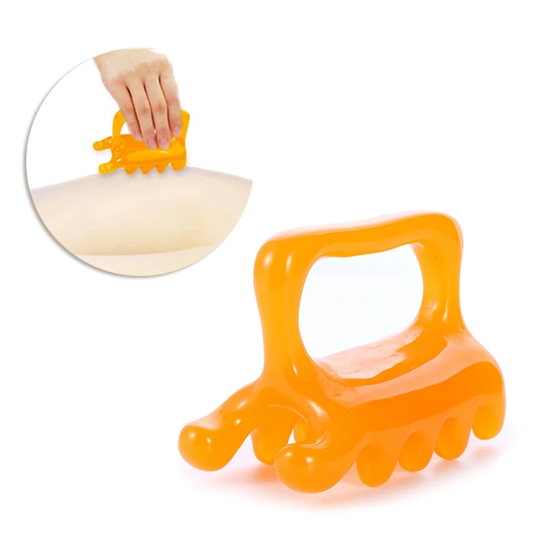 

Natural Resin Scraping Massage Tool Body Massager Acupuncture GuaSha Scrape for Back Arm Circular Blood Therapy Massager Tool