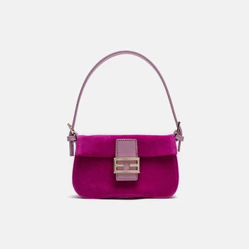 

Ladies Pure Color Shoulder Bag Fashion Simple Clutch Bag Single Shoulder Messenger Bags Luxury Handbags Women Bags Designer CC