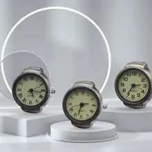 

Compact Practical Women Men Finger Watch Punk Analog Finger Watch Exquisite for Daily Wear