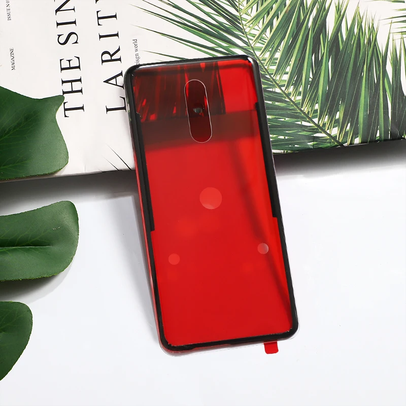 7Pro стеклянный чехол на заднюю крышку для Oneplus 7 Pro One Plus задняя дверь Ремонт Замена батареи чехол+ наклейка клей