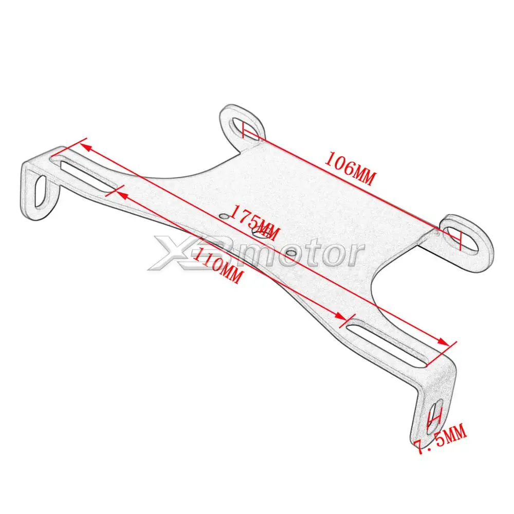Кронштейн для номерного знака мотоцикла, держатель хвоста Tidy Fender Eliminator для Suzuki GSXR 1300 GSXR1300 GSX 1300R Hayabusa 2008