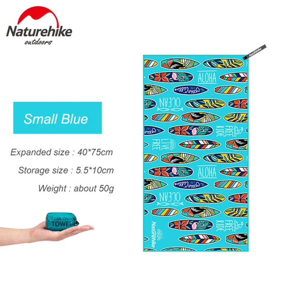 blue towel Легкое компактное быстросохнущее полотенце из микрофибры для кемпинга, быстросохнущее Полотенце Для Путешествий, Походов, банного полотенца, пляжное полотенце для плавания, спортивного зала - Цвет: blue towel