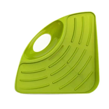 

Kitchen Gadget Organizer Sink Suction Corner Shelf Wall Cuisine Dish Rack Drain Shelf Sponge Holder