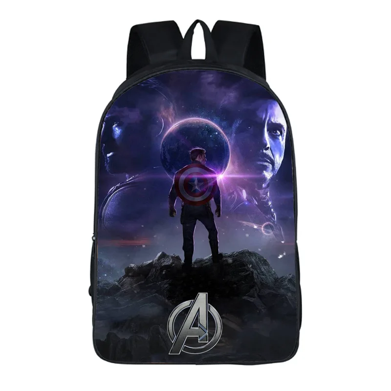 Детские школьные сумки для учеников, сумка Marvel Avengers 4, школьные сумки Mochila Escolar для детей, школьный рюкзак Okul Cantalari - Цвет: 6