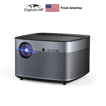 

US Captain H2 1920*1080 Full HD Home Projector 1350 ANSI Lumens 3D Support 4K WIFI Bluetooth Beamer AI Voice Control