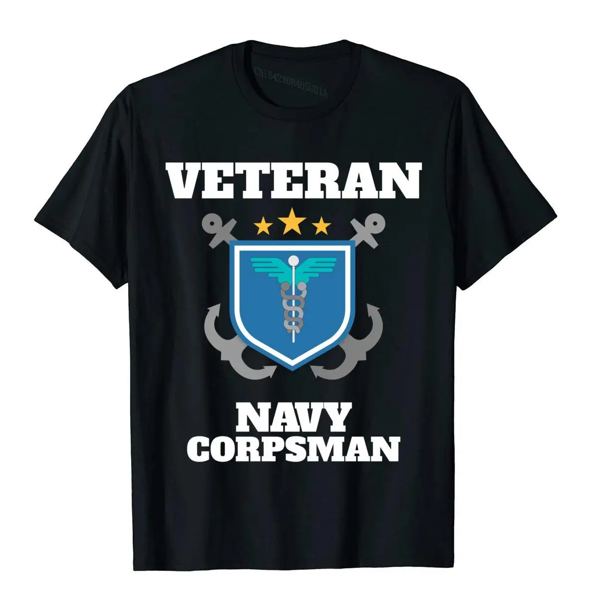 Veteran Navy Corpsman Sweatshirt__B11024black