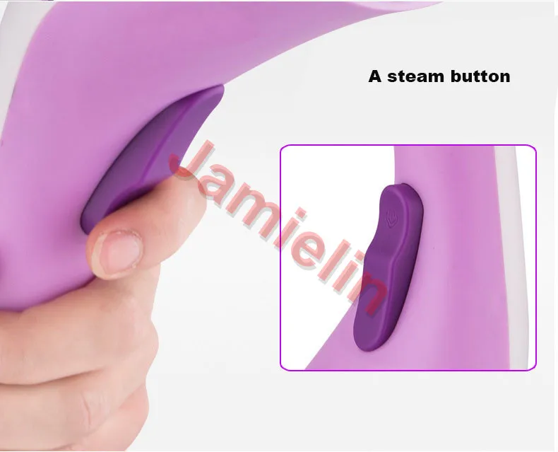 A steam button