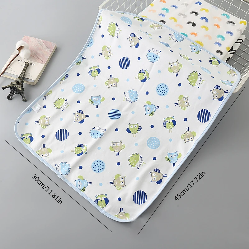 30x45cm-Diaper-Changing-Pad-Baby-Urine-Pad-Cotton-Portable-Infant-Washable-Nappy-Urine-Mat-Kid-Waterproof