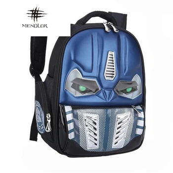 

Transformers School Bag Children 3D Robot Backpack Kids Backpack Mochila Bag Waterproof Cartoon Boys Book Bag