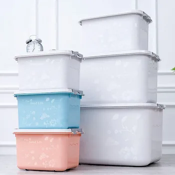 

15L Storage Box Plastic Extra Large Clothes Cotton Quilt Packing Toy Manufacturer Wholesale