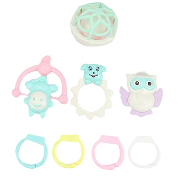 

Lovely Hand Shake Bell Ring Baby Rattle Toy Baby Toy Newborn Baby 0-12 Months Teether Toy Hand Hold Jingle Shake Bell