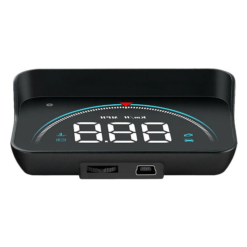 Автомобильный Универсальный дисплей HUD OBD II/GPS проектор скорости автомобиля