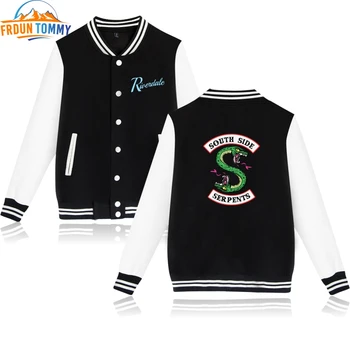 

Riverdale Southside 2D Fashion Printed Baseball Jackets Women/Men Long Sleeve Jackets Riverdale Southside Hot Sale Casual jacket