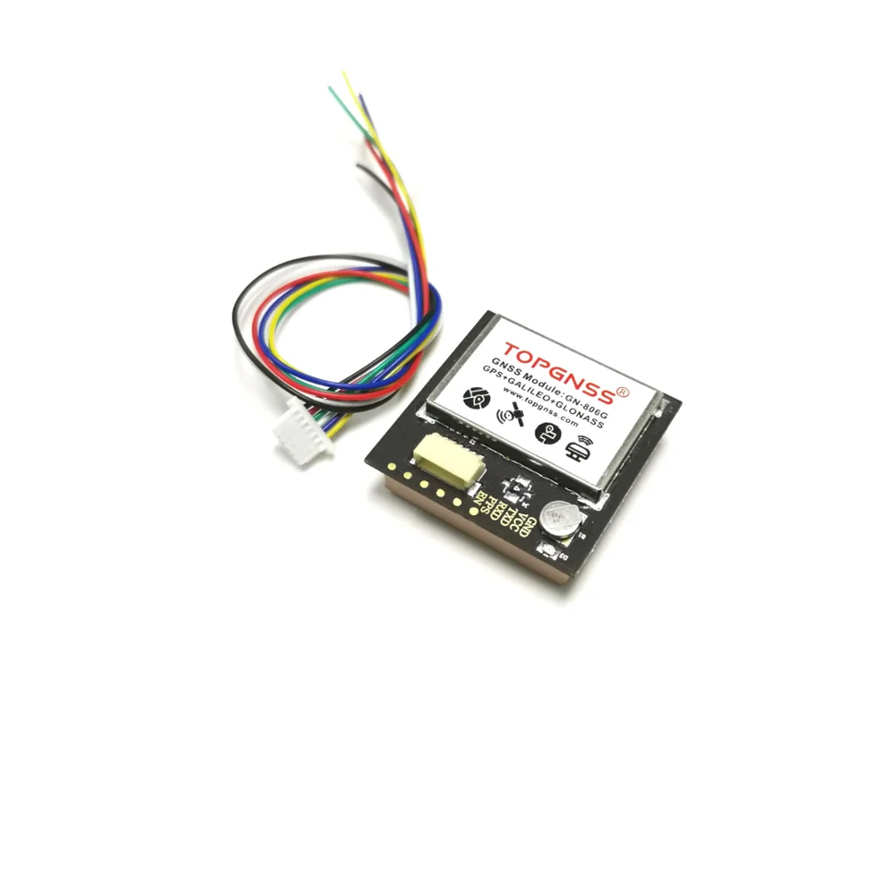 3.3-5V UART GPS GALILEO GLONASS Dual Mode GNSS Module Receive GN-806G Built-in FLASH NMEA0183 TOPGNSS GPS Receiver