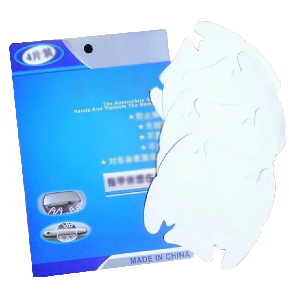 

Car Door Handle Films Auto Universal Anti-Scratch Transparent 8.5*9.5cm Car Door Handle Film Protector Stickers Auto parts
