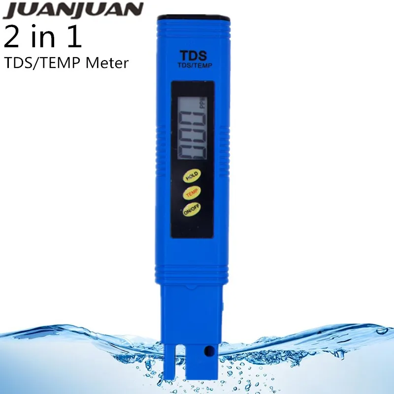 

Portable Pen Portable Digital TDS Meter Filter Measuring Water Quality Purity Tester TDS Meter Titanium alloy probe 20%off