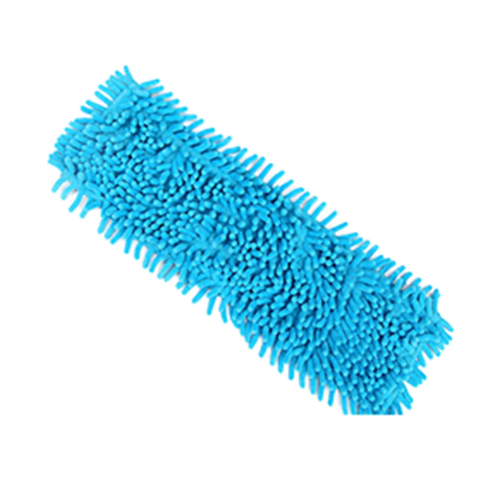 Household Chenille Floor Cleaning Mop Head Rag Easy Wash Microfiber Fabric Living Room Replacement Part Folding Flat Kitchen