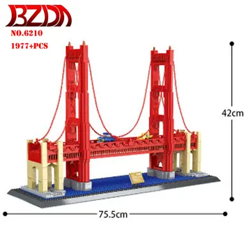 

BZDA World Famous Building Series Building Blocks Clock Tower Of Moscow Kremlin, Russia Etc World Architecture Mini Blocks Toy